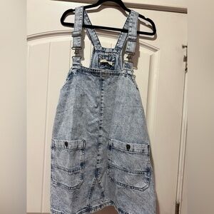 We The Free Light Blue Overalls dress